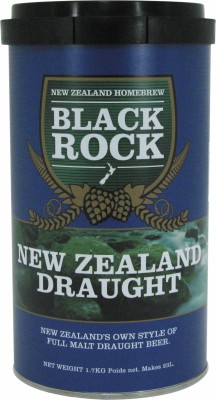Пивной набор Black Rock NZ Draught (Новозеландское разливное) 1,7 кг. Для приготовления 23 л. пива