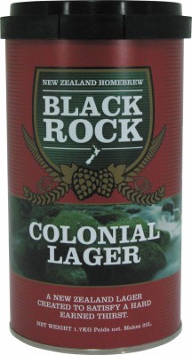 Пивной набор Black Rock Colonial Lager (Колониальный Лагер) 1,7 кг. Для приготовления 23 л. пива